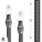 Flextron Gas Line Hose 1/2'' O.D. x 60'' Length with 3/8" MIP Fittings, Stainless Steel Flexible Connector FTGC-SS38-60G - alternate 5